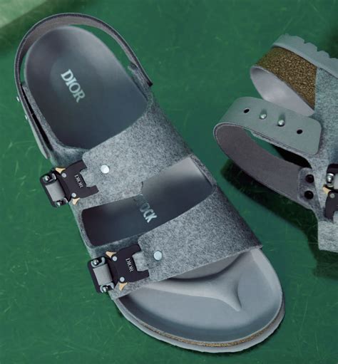 birkenstock collaboration dior|Dior Birkenstock collection.